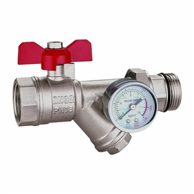 Brass Union Lim Pob Valve